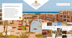 Desktop Screenshot of hotel-lella-meriam.com